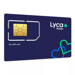 SIM Card Lycamobile UK +44 Pronta all'Uso, Attivazione Anonima Immediata